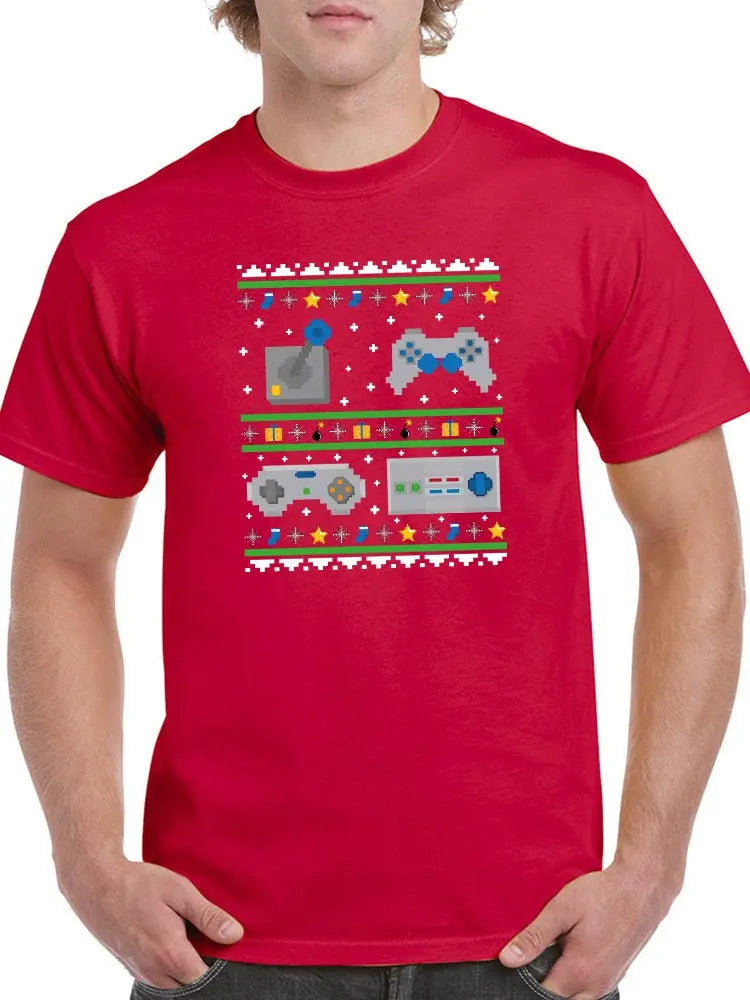 Christmas And Videogames Men's T-shirt