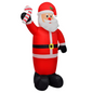 vidaXL Christmas Inflatable Santa Claus with LEDs 10 ft