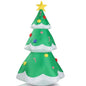 6.9 FT Lighted Christmas Inflatable Decoration, Inflatable Christmas Tree, Blow Up Yard Decorations With Built-in LED Lights For Holiday Party Front Yard Lawn Garden Decor