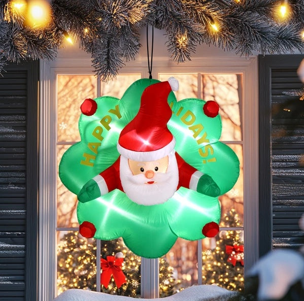 LED Lights|Large BlowUp Hanging Inflatable Decoration For Window Decor