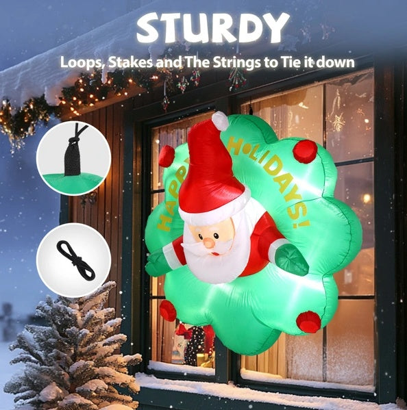 LED Lights|Large BlowUp Hanging Inflatable Decoration For Window Decor