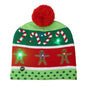 Holiday Hats |Pom Pom Party Holiday Hats With LED Lights Christmas fun