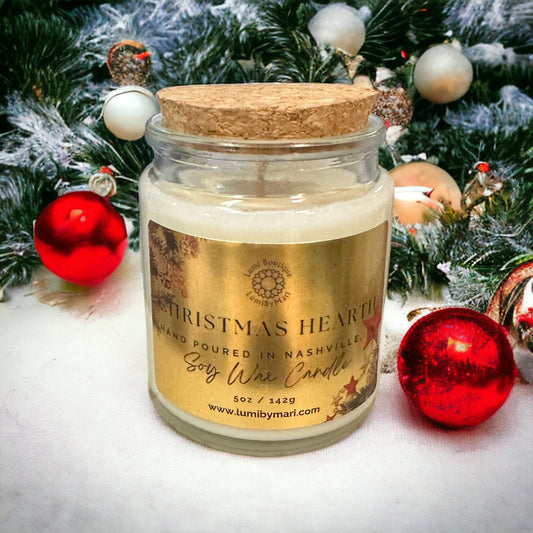 Christmas Hearth Soy Candle