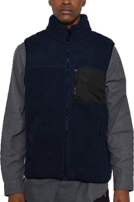 SHERPA FLEECE VEST