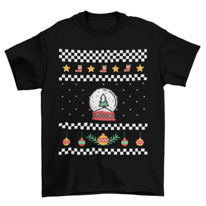 Unisex Tshirt | Ugly Christmas Holiday Sweater Elements Unisex Tshirt