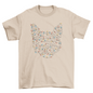 Christmas tshirts|Cool Cat Christmas lights t-shirt holiday style