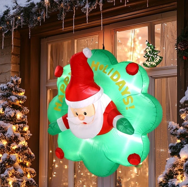 LED Lights|Large BlowUp Hanging Inflatable Decoration For Window Decor