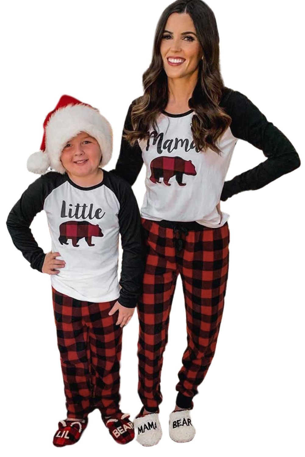 Holiday Pajamas|SANTAS big HELPER Print Mama's Holiday Home Loungewear