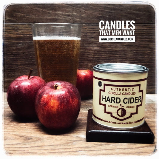 Candle|Hard Cider Candle Spiced Apple Cider Candle Hand Poured Candles