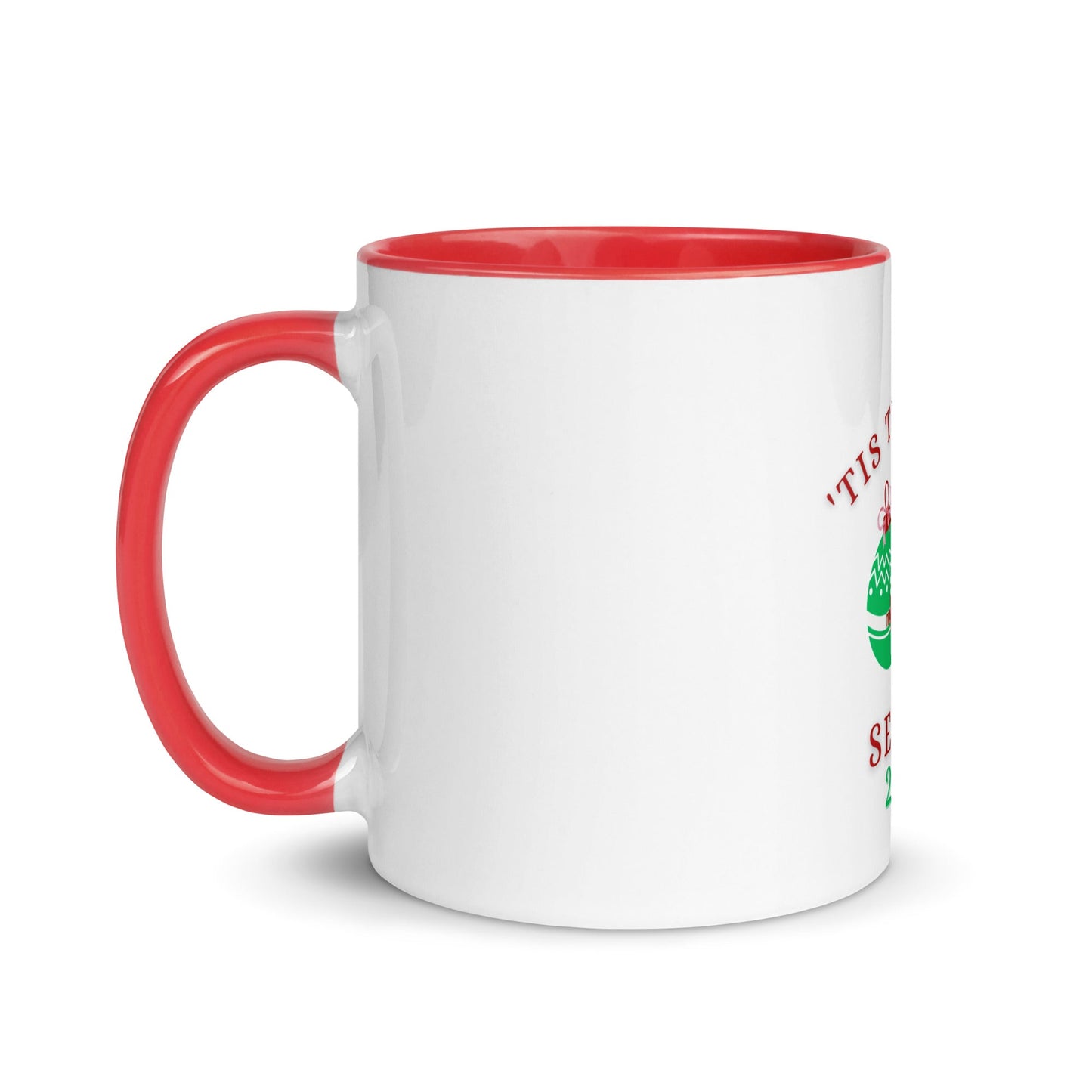 Tis The Damn Season Holiday Mug color to your morning coffee